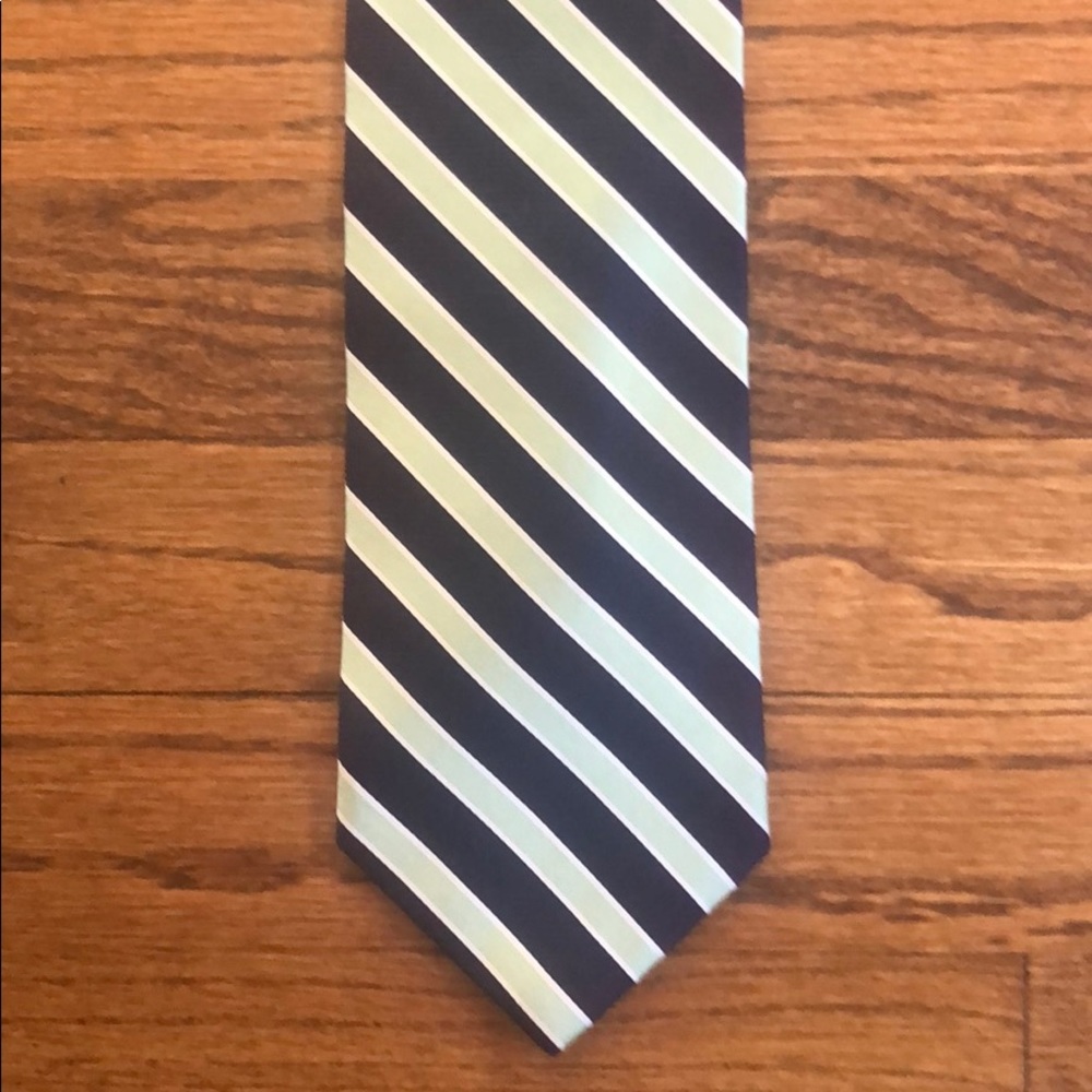 Brooks Brothers tie blue green